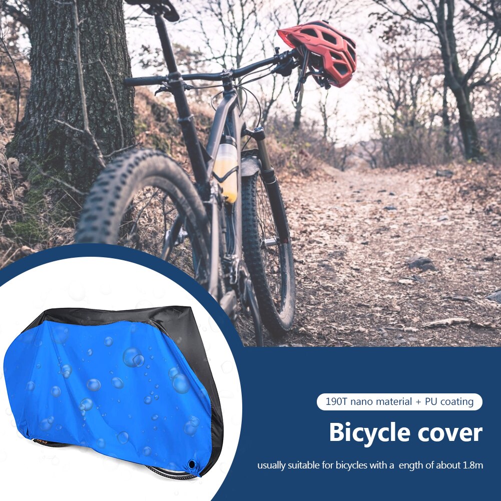 Rain Bike Cover Bicycle Accessories Waterproof Bicycle Bike Cover UV Rain-Proof Dustproof Scooter Cycling Protector-0