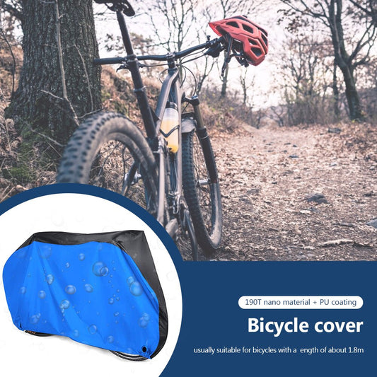 Rain Bike Cover Bicycle Accessories Waterproof Bicycle Bike Cover UV Rain-Proof Dustproof Scooter Cycling Protector-0