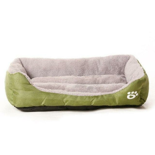 Pet Dog Bed Waterproof Cat House Puppy Kennel Super Soft Fleece Sofa