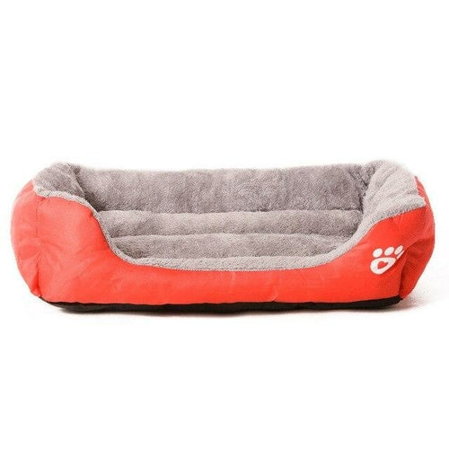 Pet Dog Bed Waterproof Cat House Puppy Kennel Super Soft Fleece Sofa