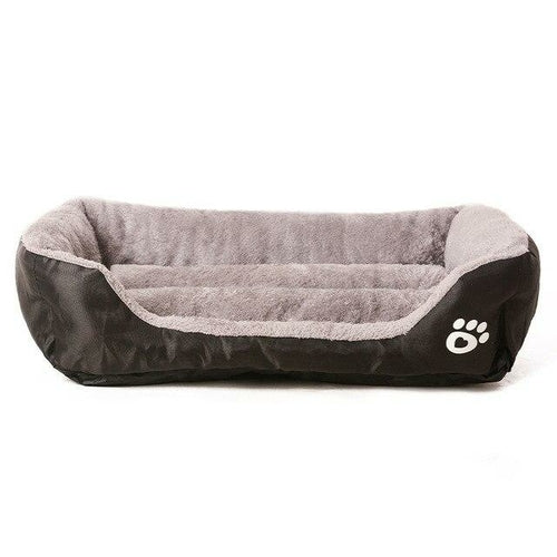 Pet Dog Bed Waterproof Cat House Puppy Kennel Super Soft Fleece Sofa