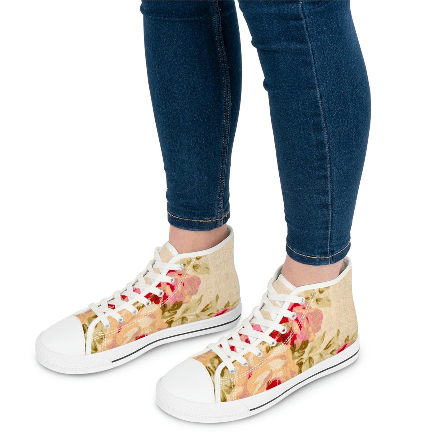 Women's High Top Sneakers - Raee-Industries