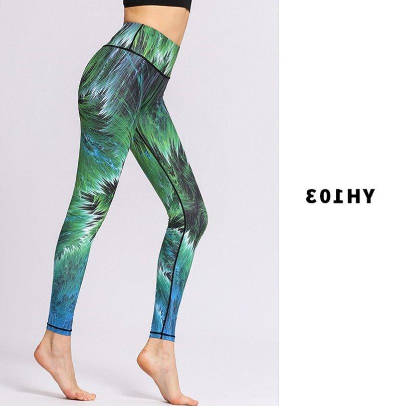 Tie-dye printed yoga pants - Raee-Industries