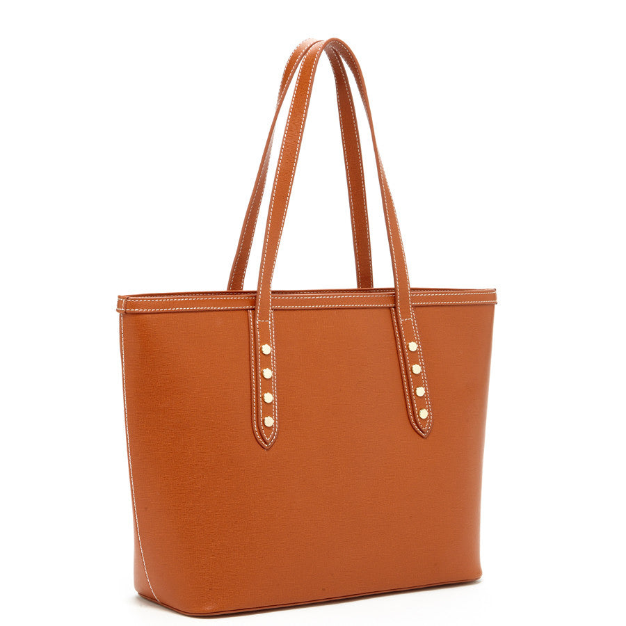 Brown Leather Shoulder Bag