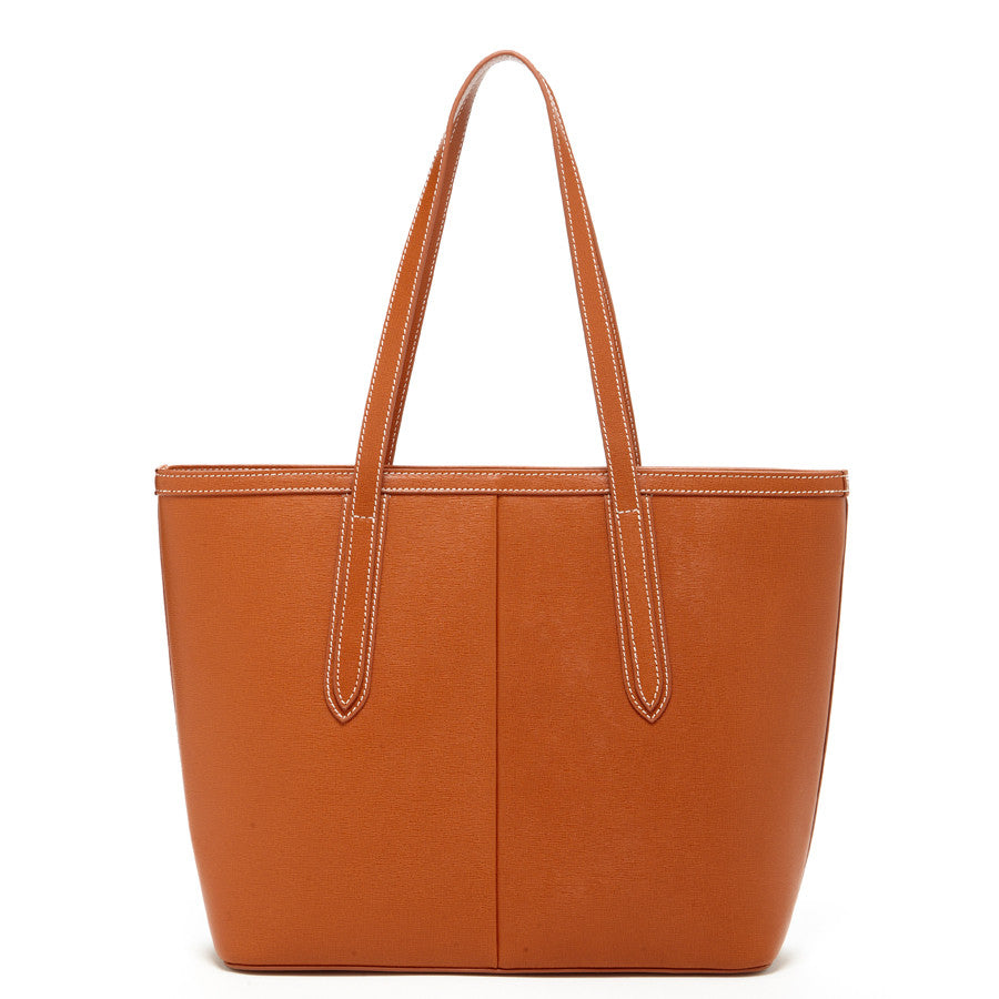 Brown Leather Shoulder Bag