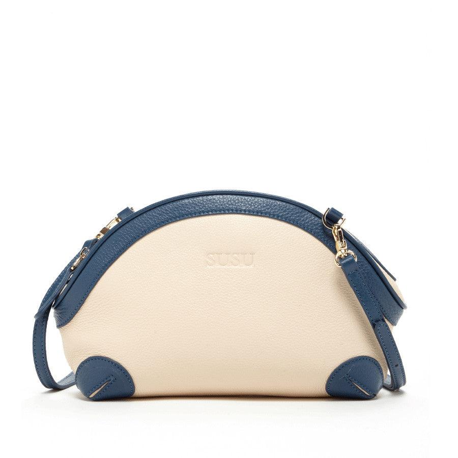 Coco Ivory Leather Crossbody Bag - Raee-Industries