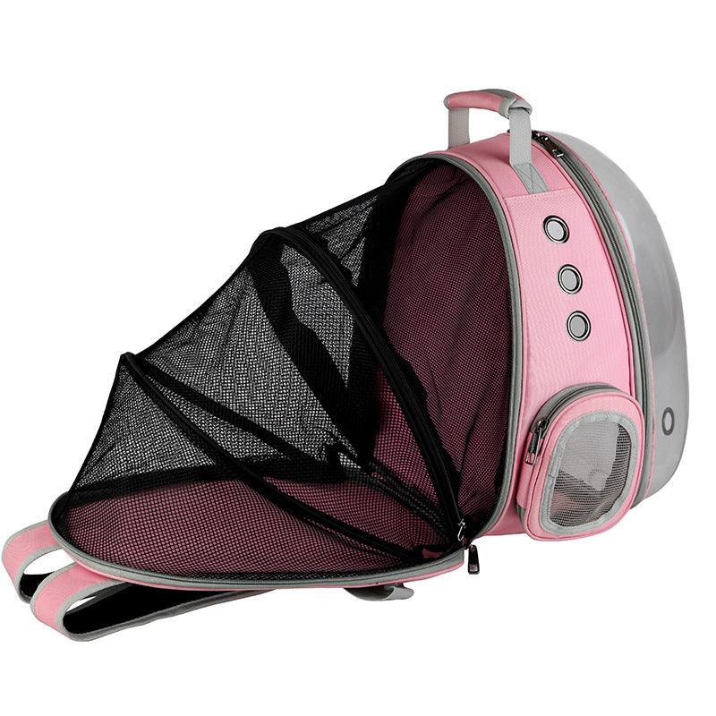 Portable Pet Puppy Backpack Carrier Bubble, New Space Capsule Design 360 Degree Sightseeing Rabbit Rucksack Handbag - Raee-Industries