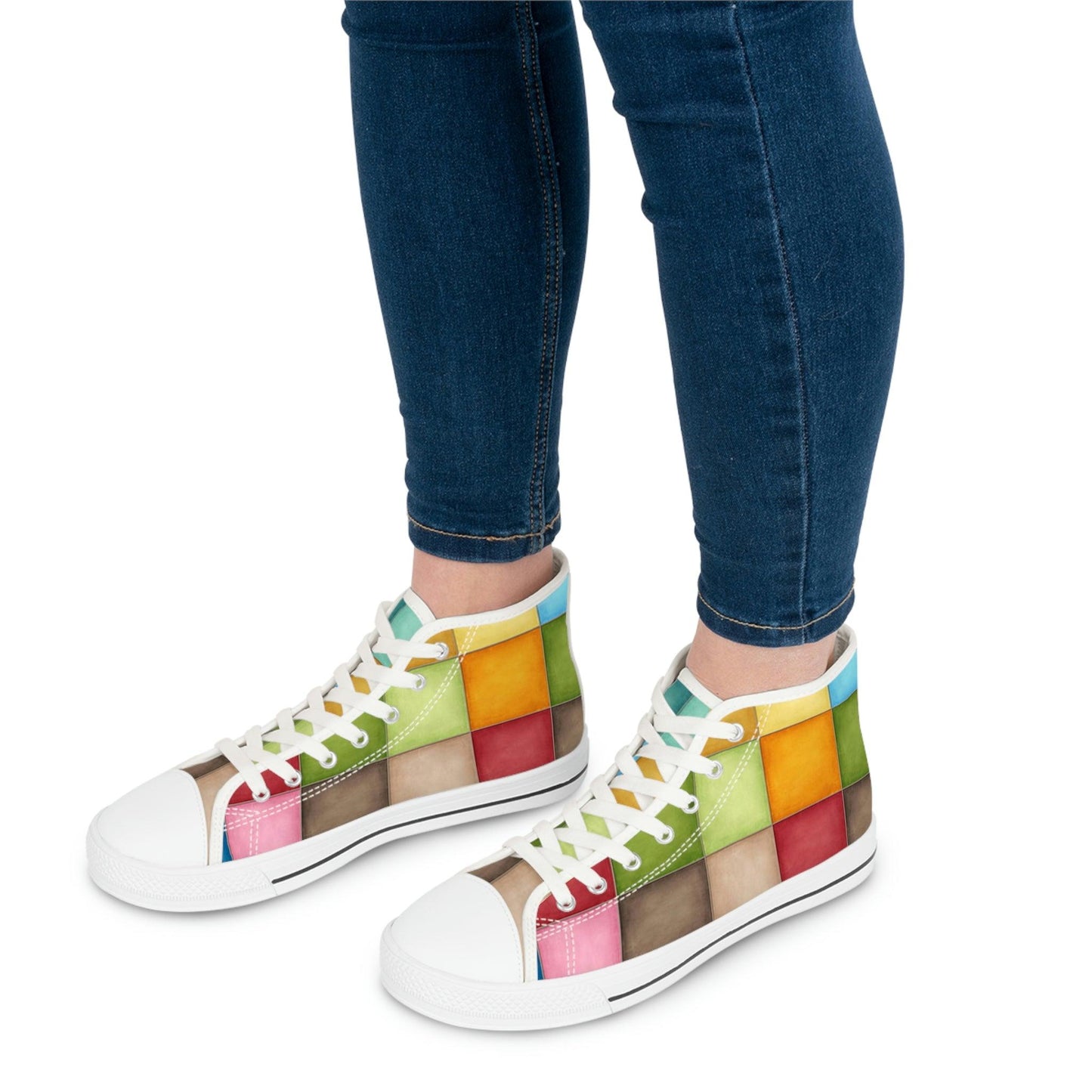 Women's High Top Sneakers - Raee-Industries