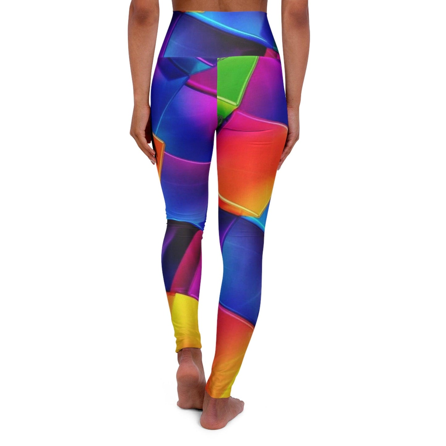 High Waisted Yoga Leggings - Raee-Industries