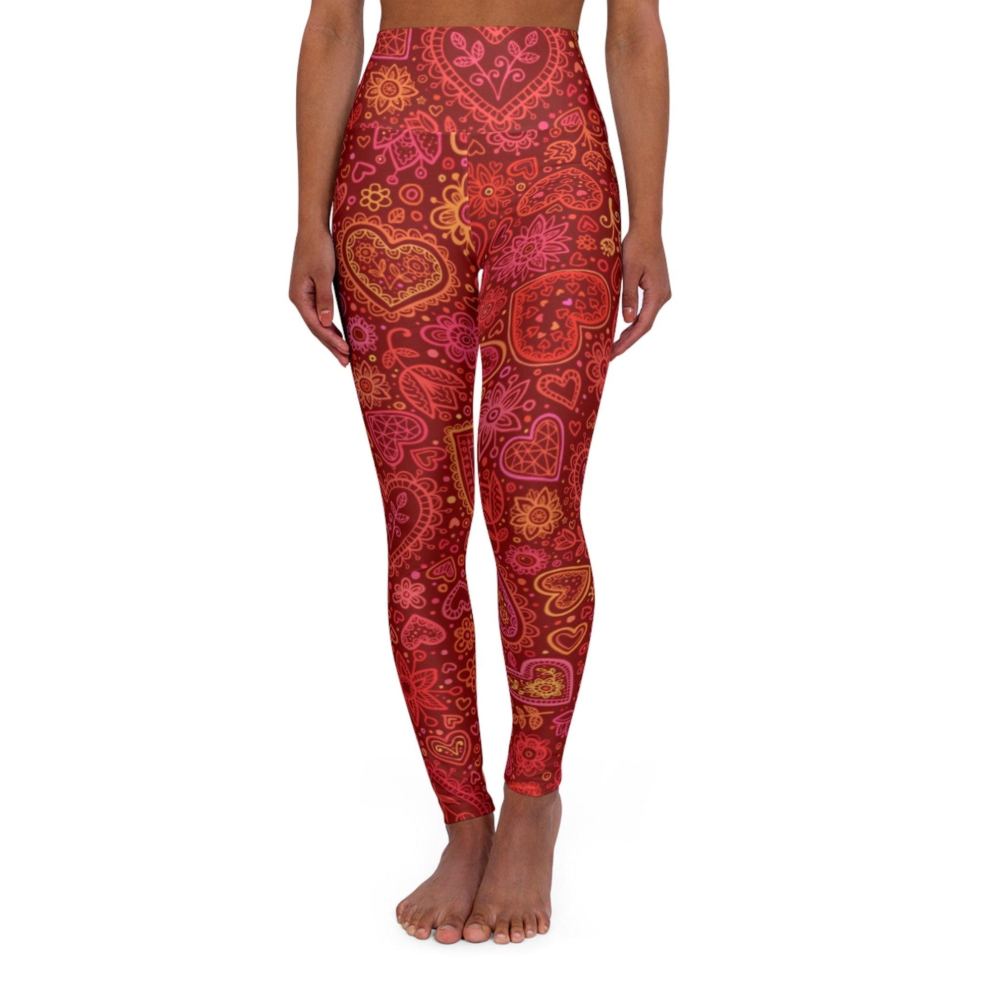 High Waisted Yoga Leggings - Raee-Industries