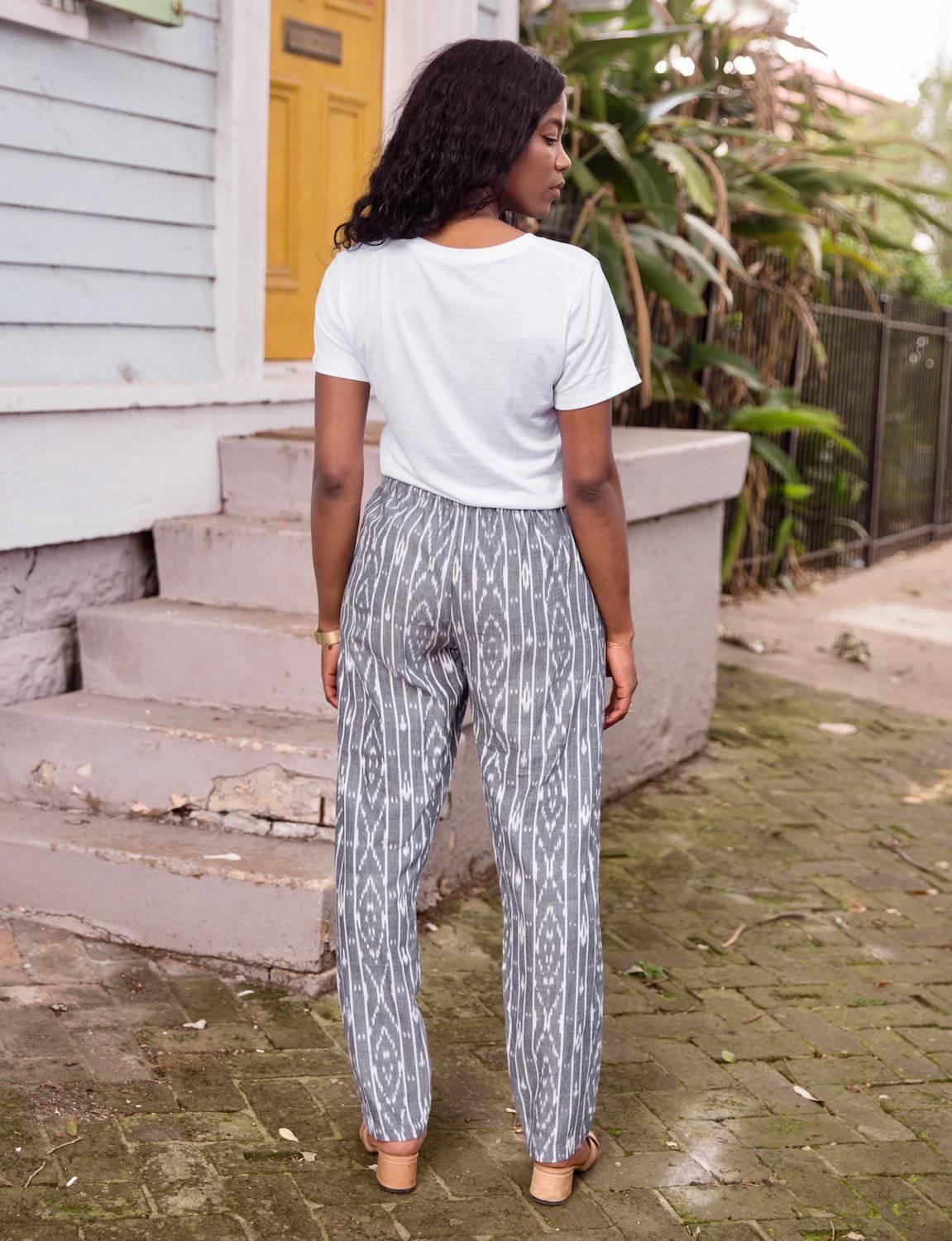 Slate Stripe Pants - Raee-Industries