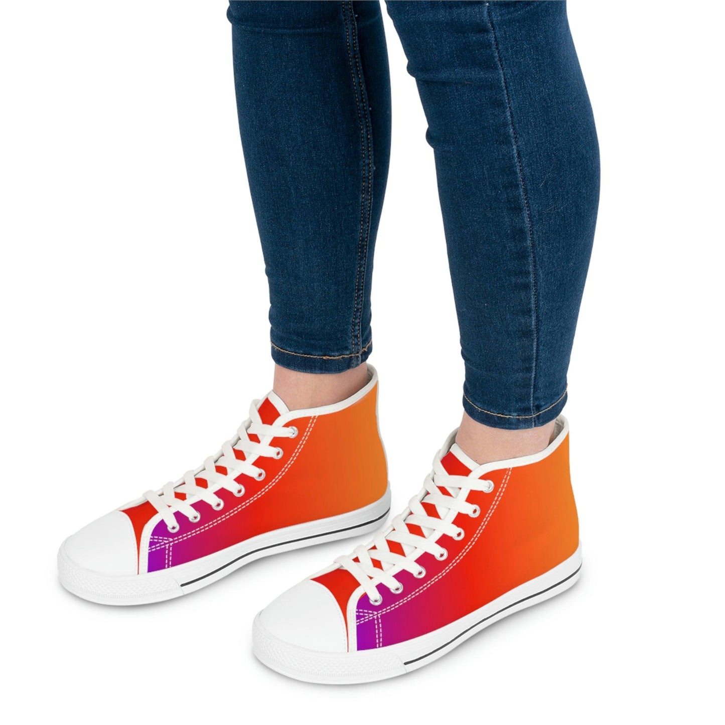 Women's High Top Sneakers - Raee-Industries