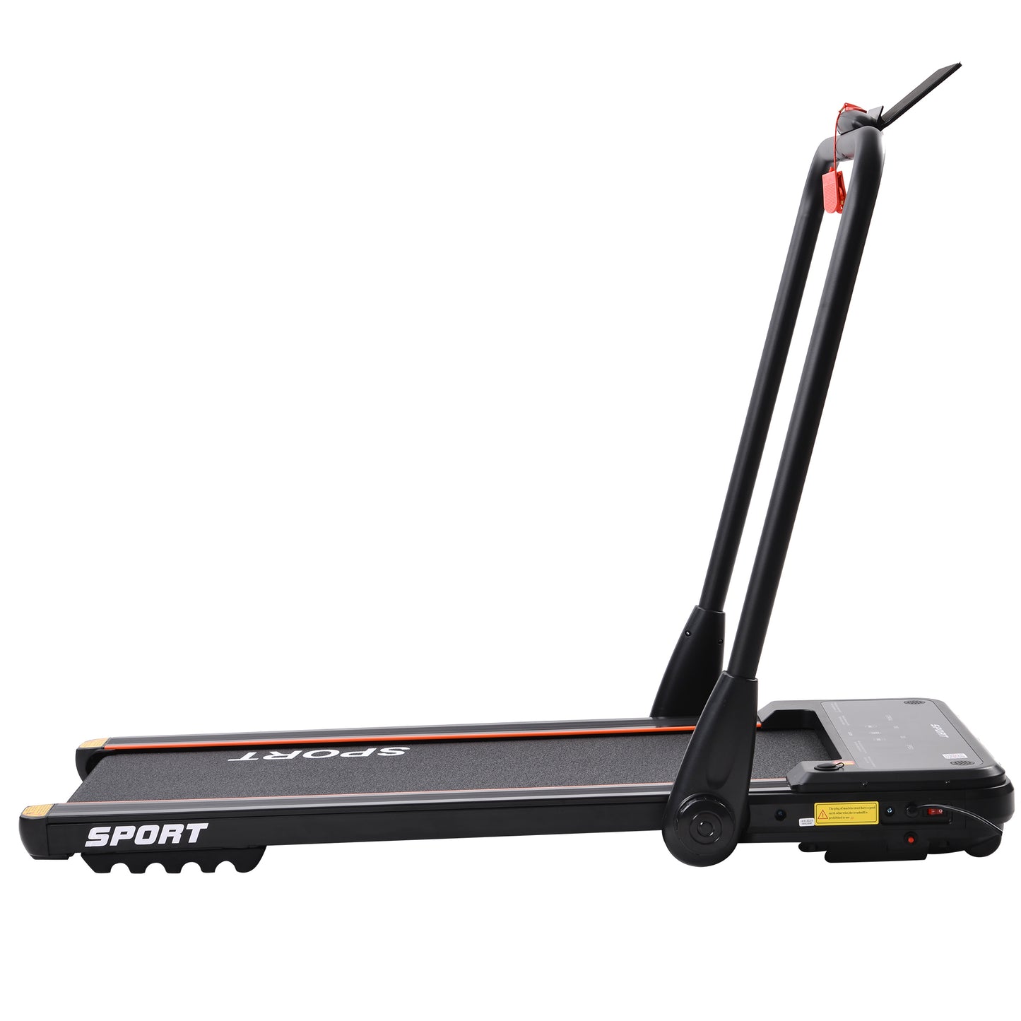 2.5HP Horizontally Foldable Electric Treadmill Motorized Running Machine ,Black (Expected Arrival Time:4.30)