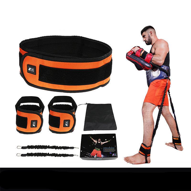 Leg Squat Boxing Combat Training Resistance Bands Fitness Combat Fighting Resistance Force Agility Workout Exercise Equipment - Raee-Industries