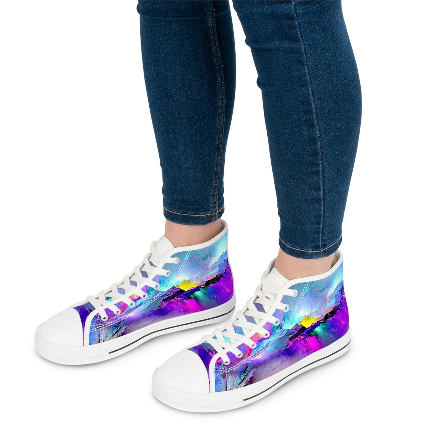 Women's High Top Sneakers - Raee-Industries