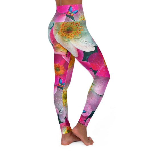 High Waisted Yoga Leggings - Raee-Industries