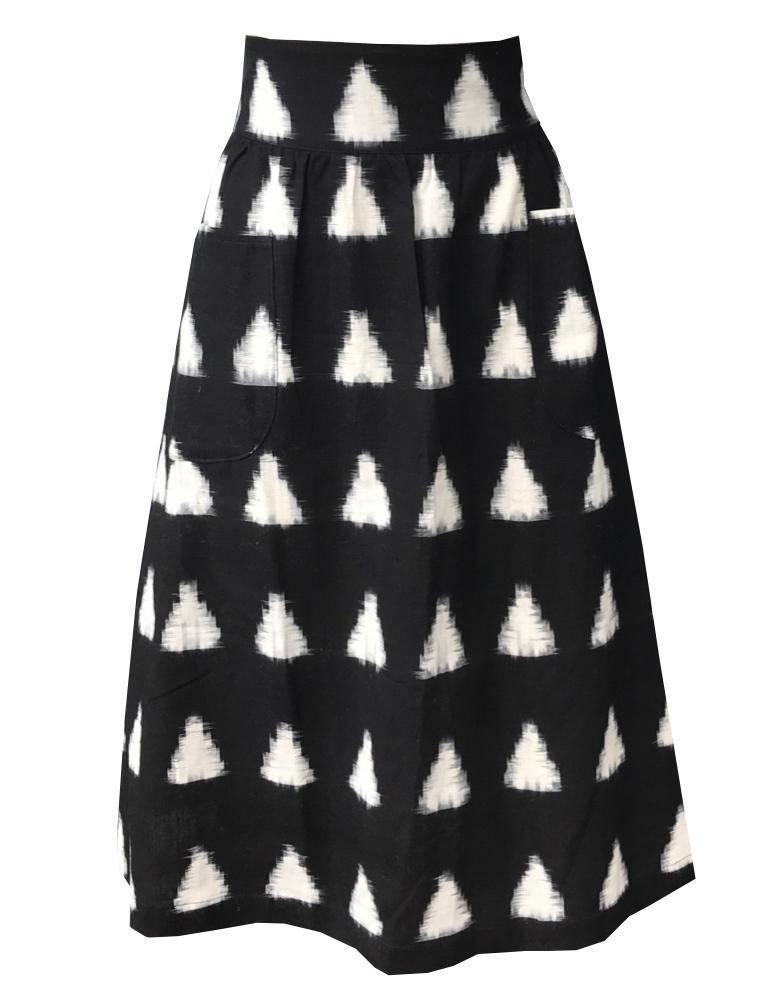 Triangles Midi Skirt - Raee-Industries