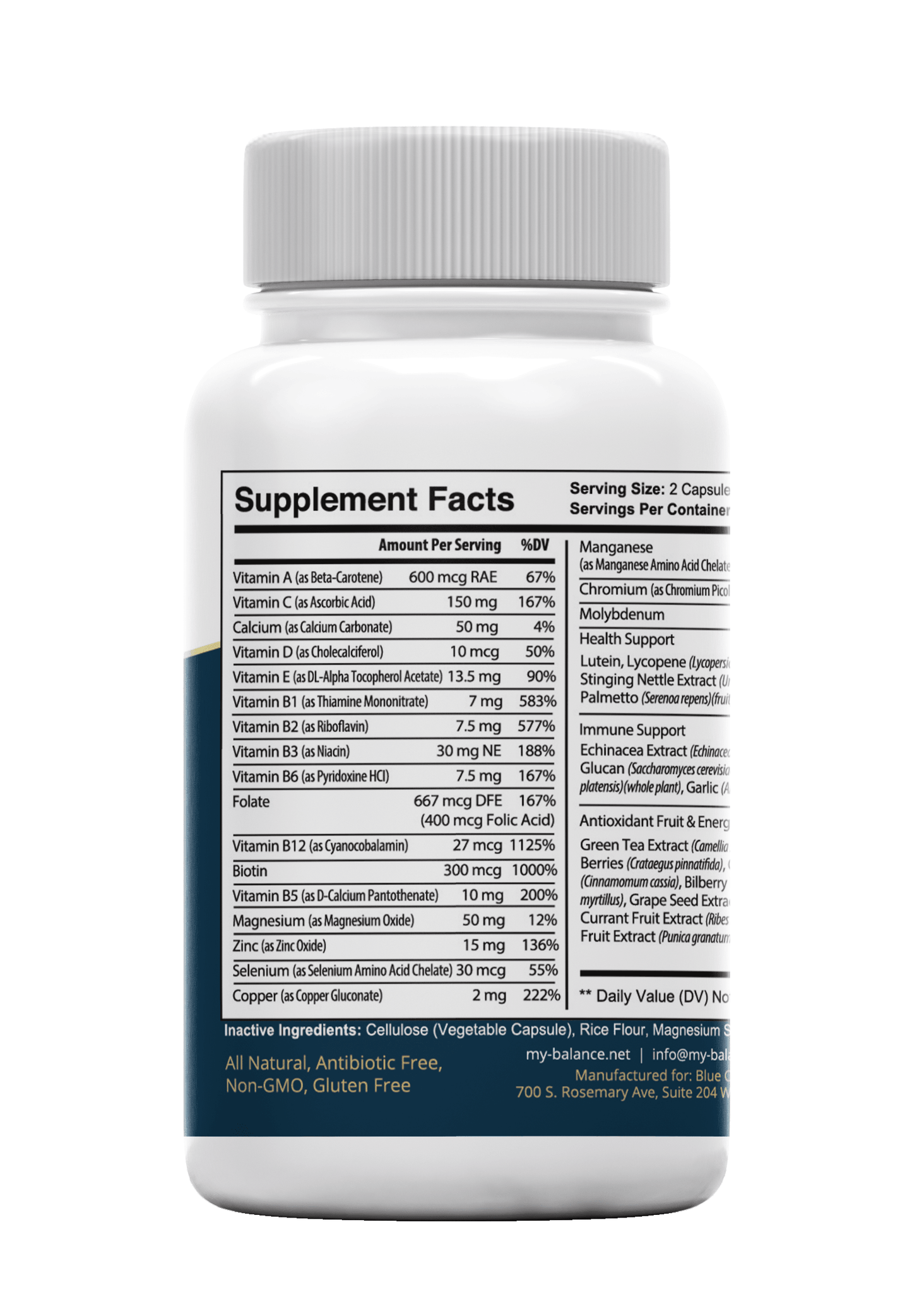 Multivitamins Once daily - Raee-Industries