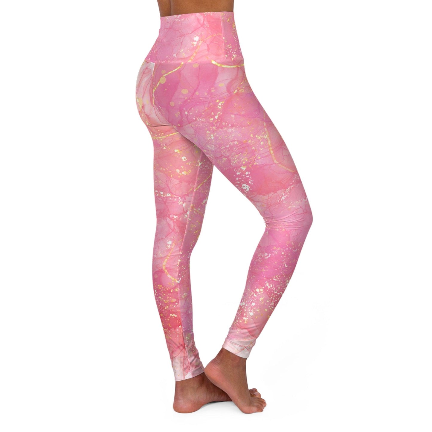 High Waisted Yoga Leggings - Raee-Industries