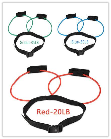 Fitness Women Body Butt Band Resistance Bands Adjustable Waist Belt Pedal Exerciser - Raee-Industries