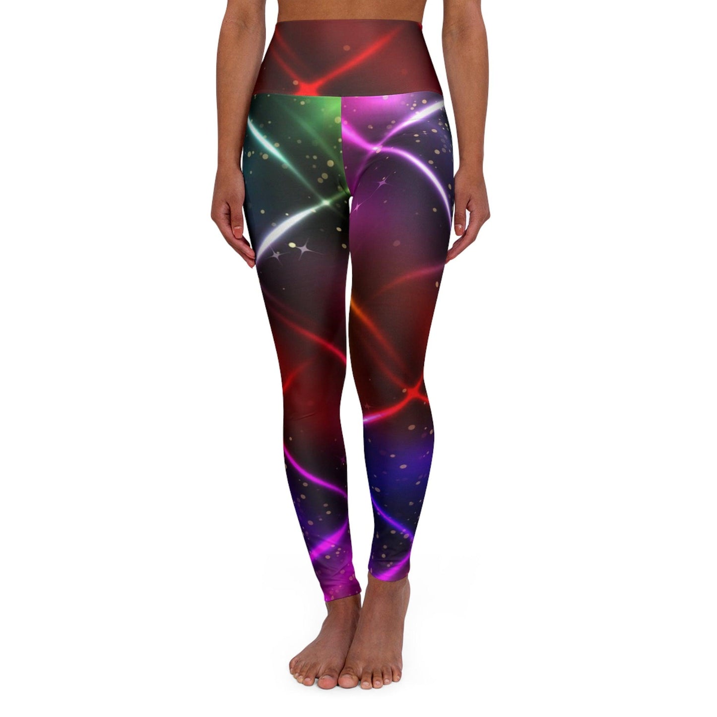 High Waisted Yoga Leggings - Raee-Industries