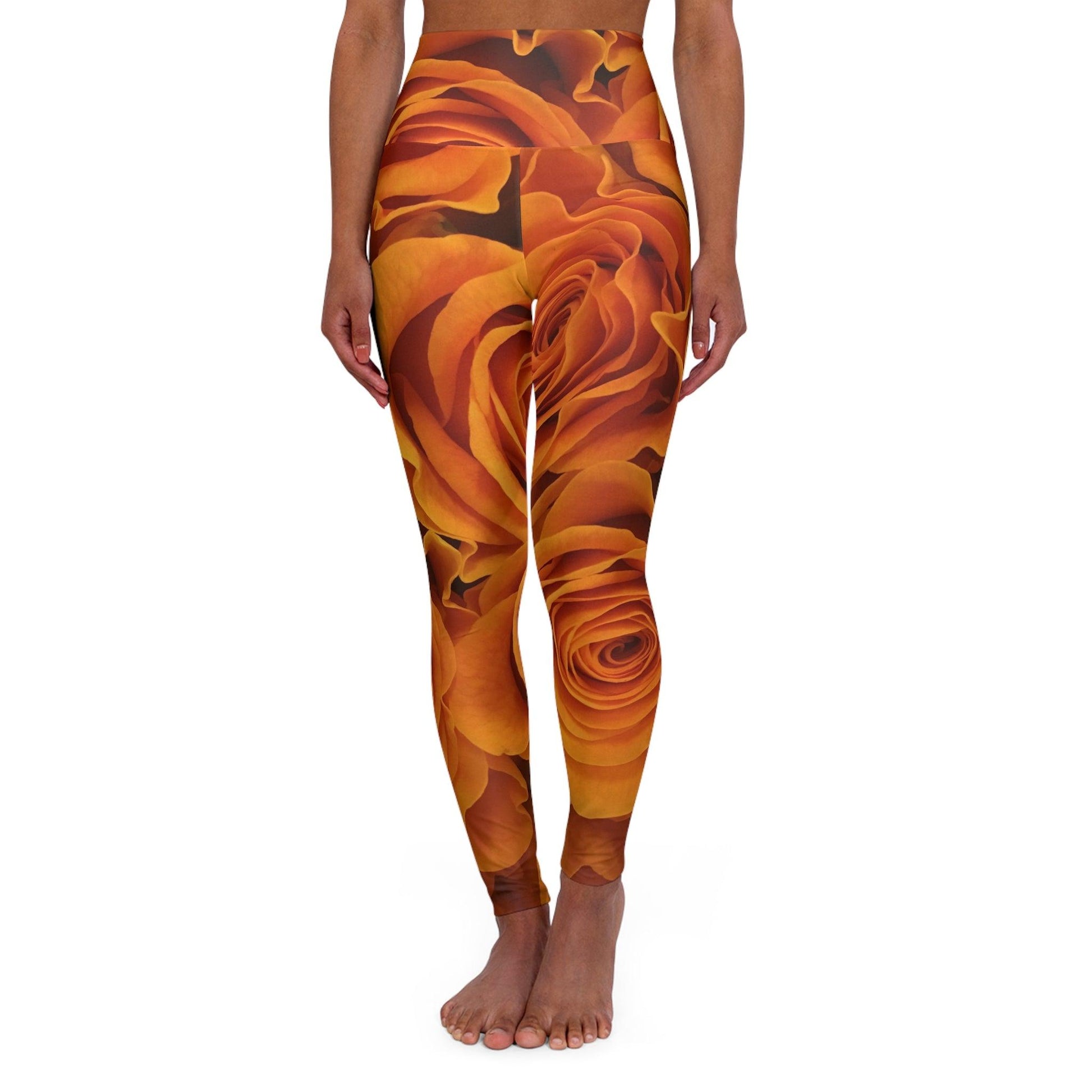 High Waisted Yoga Leggings - Raee-Industries