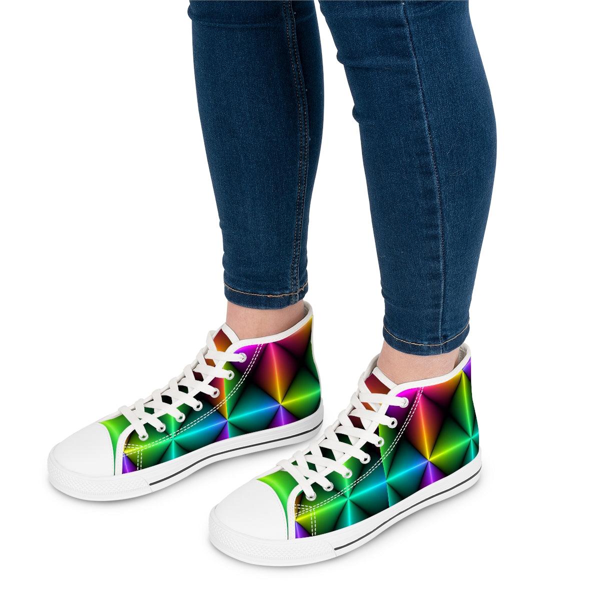 Women's High Top Sneakers - Raee-Industries