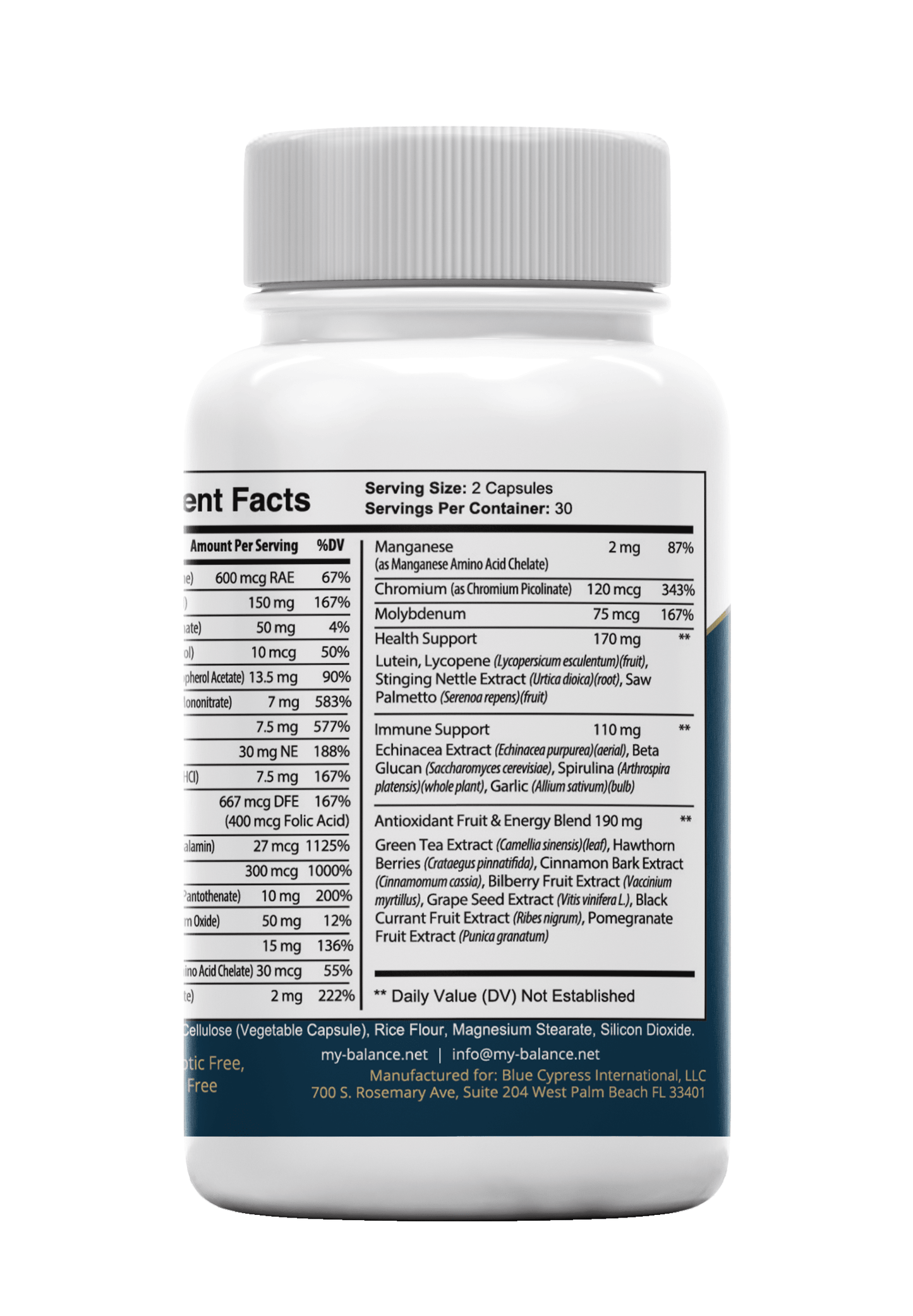 Multivitamins Once daily - Raee-Industries