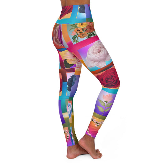 High Waisted Yoga Leggings - Raee-Industries