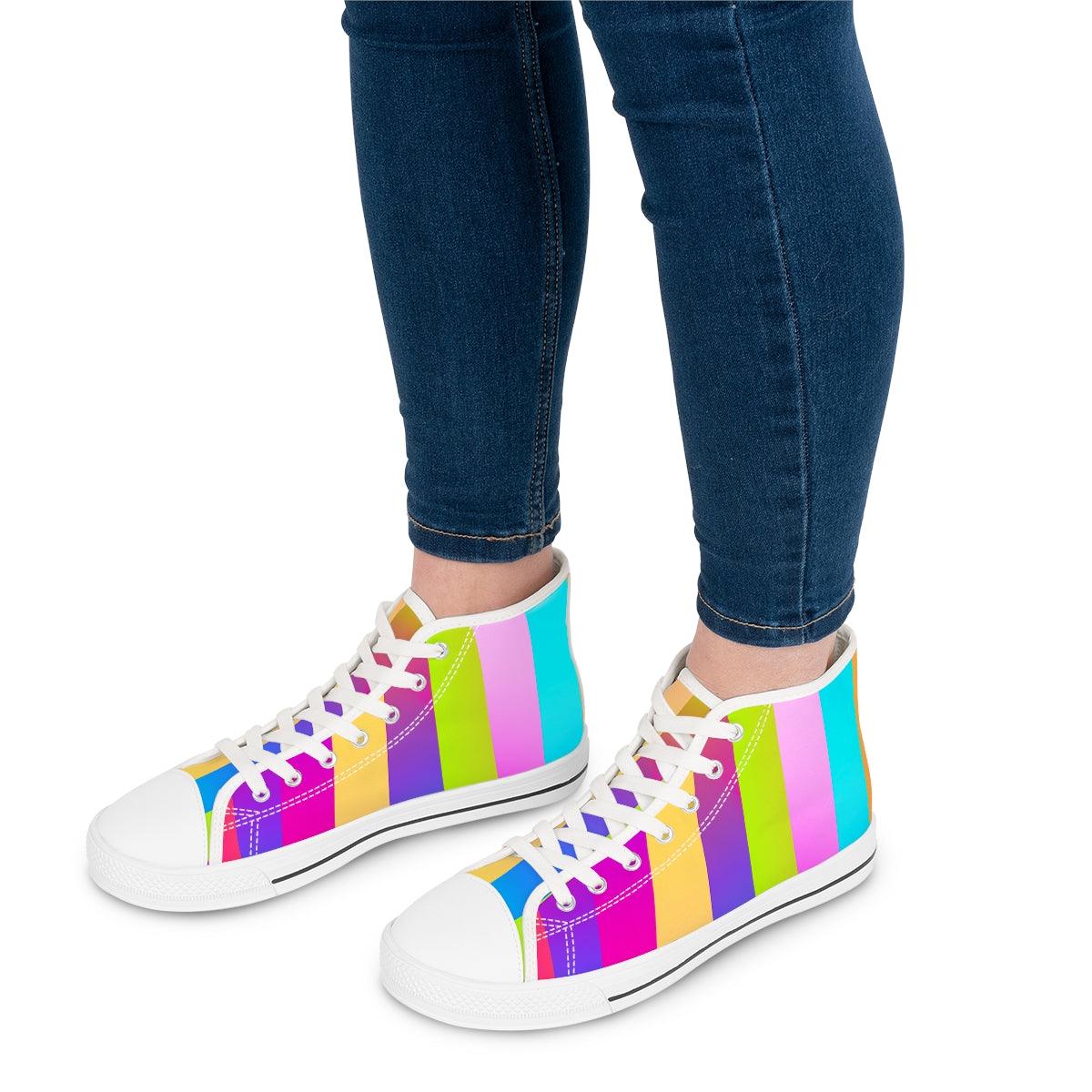 Women's High Top Sneakers - Raee-Industries