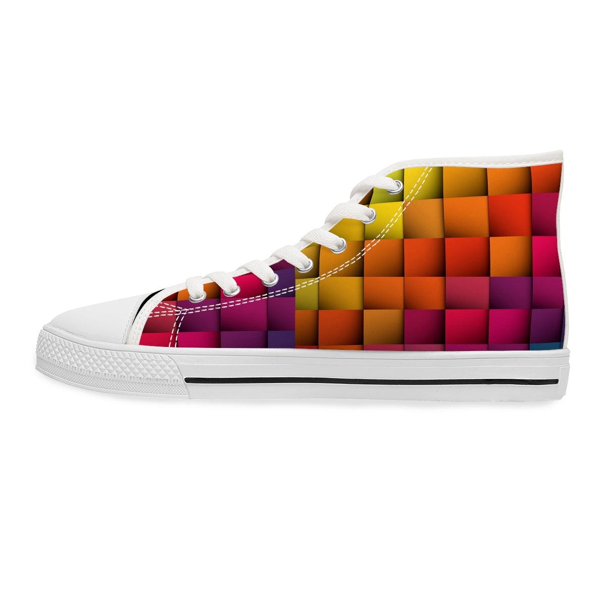 Women's High Top Sneakers - Raee-Industries