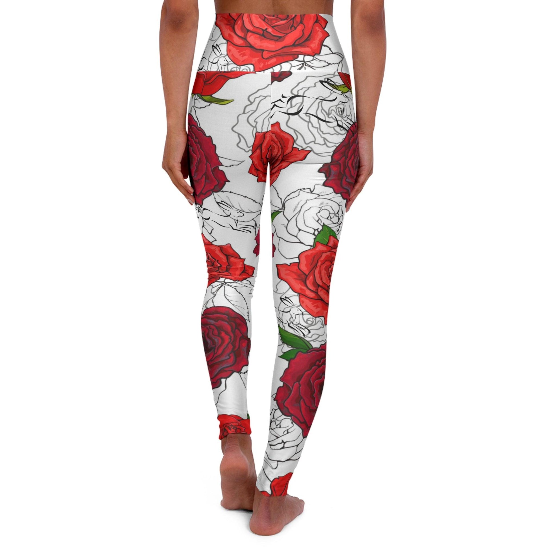 High Waisted Yoga Leggings - Raee-Industries