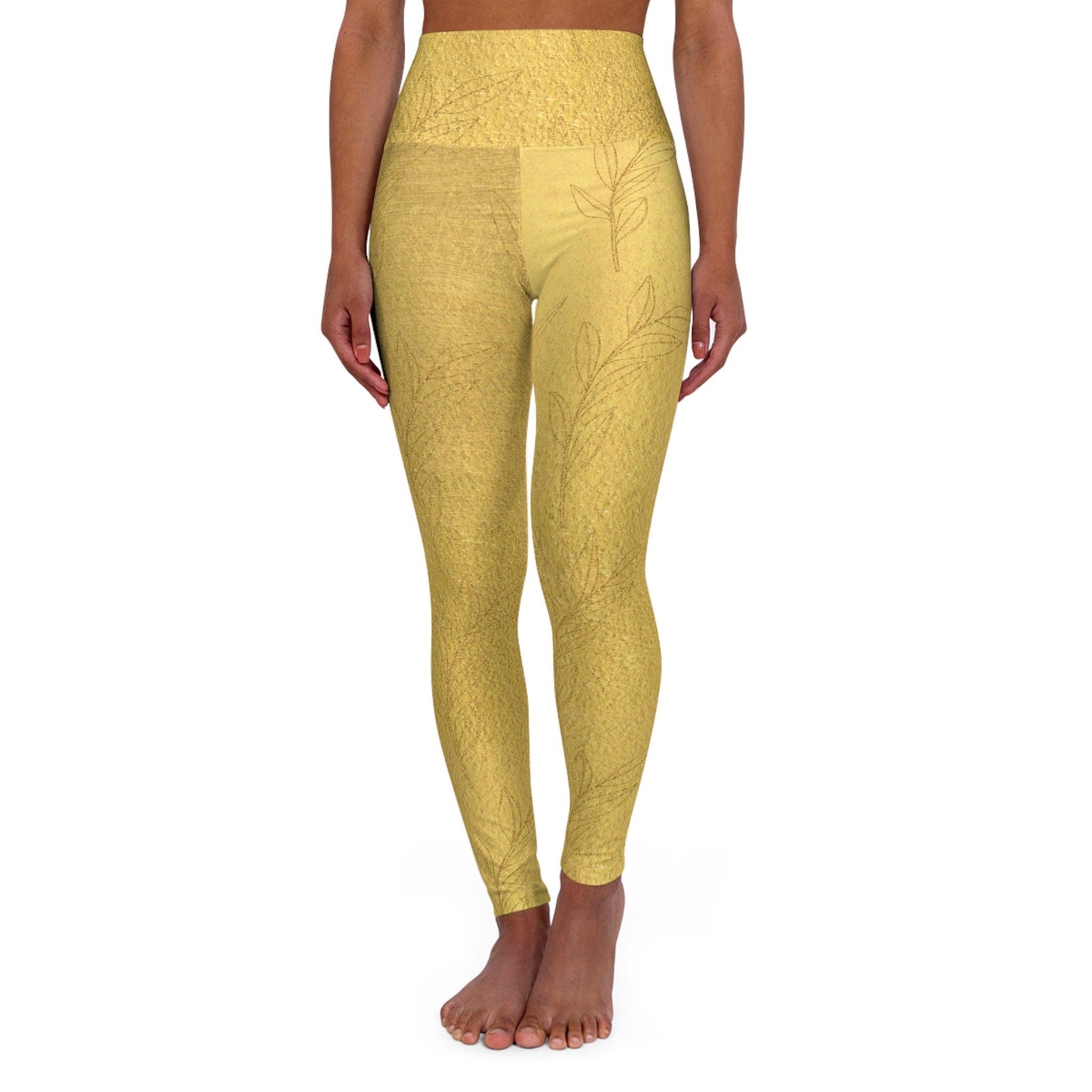 High Waisted Yoga Leggings - Raee-Industries