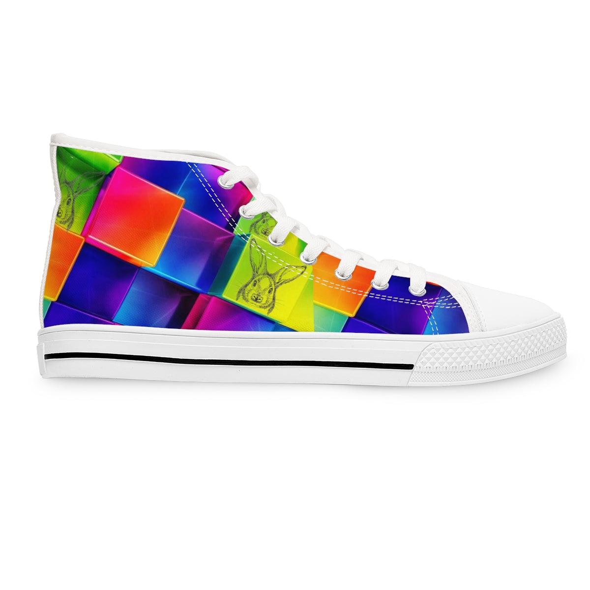 Women's High Top Sneakers - Raee-Industries