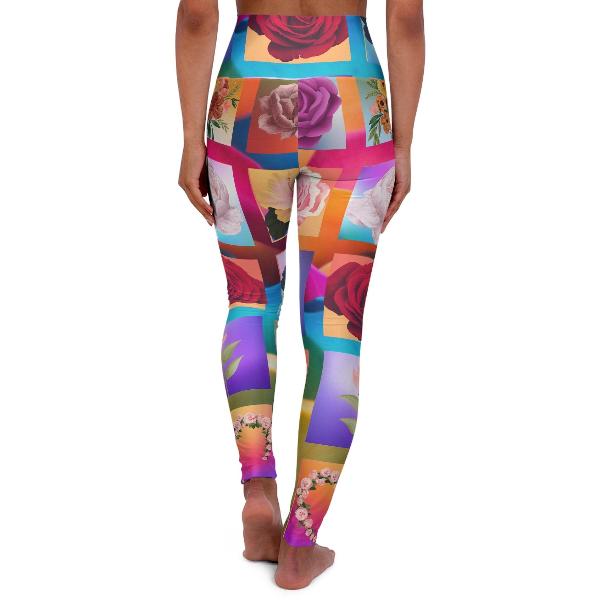 High Waisted Yoga Leggings - Raee-Industries