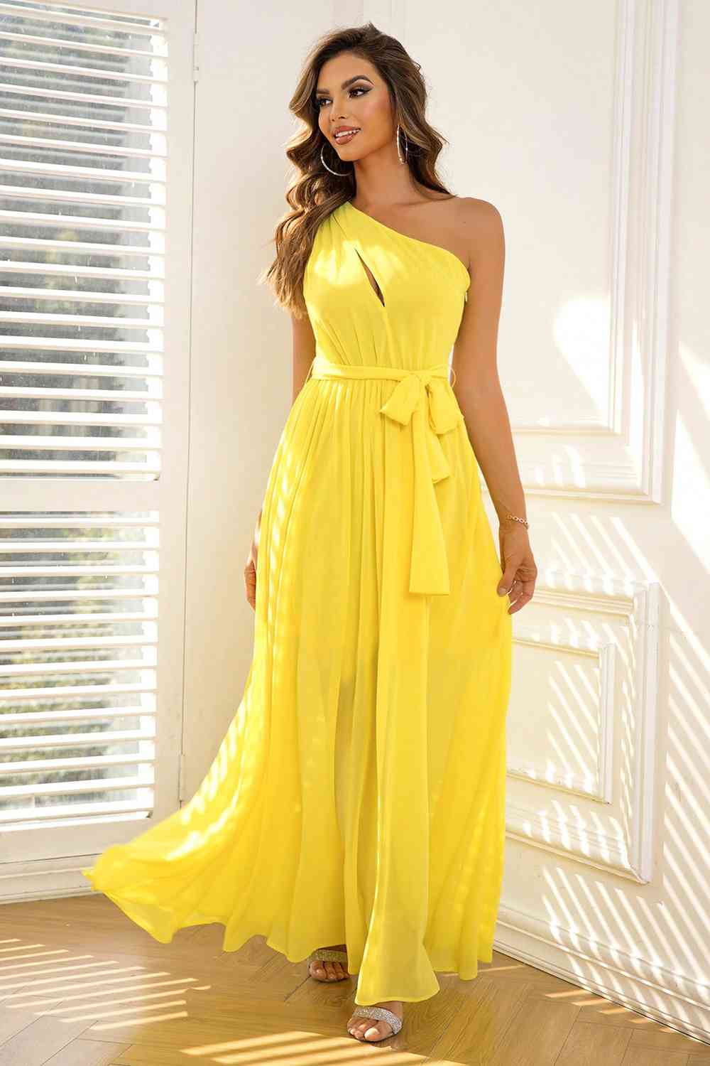 Online store, strapless split, off-shoulder maxi dress of all sizes...Raee Industries