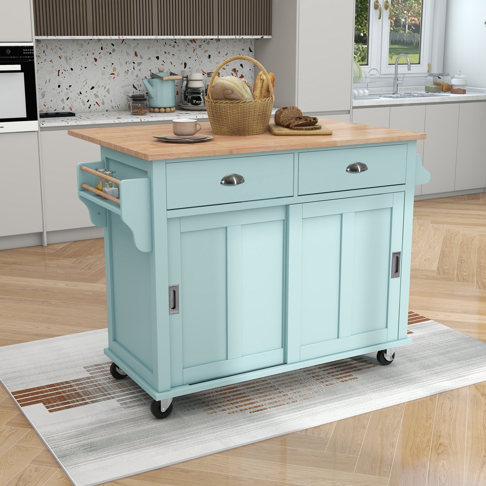 Home Improvement, Mobile Kitchen Cart, Furniture. Raee-Industries.