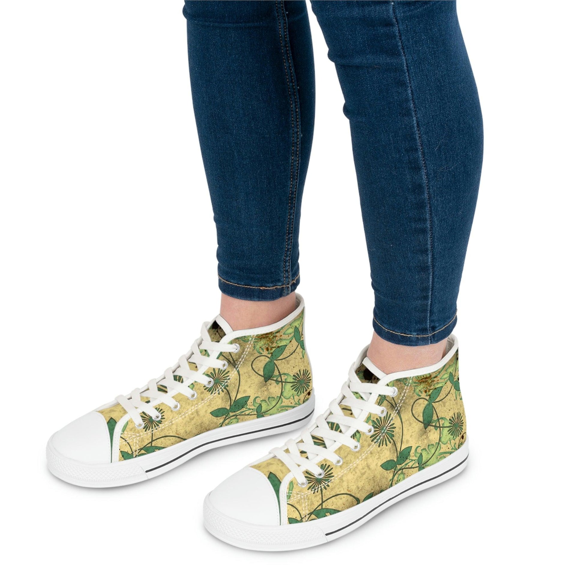 Women's High Top Sneakers - Raee-Industries