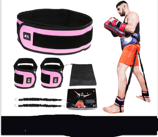 Leg Squat Boxing Combat Training Resistance Bands Fitness Combat Fighting Resistance Force Agility Workout Exercise Equipment - Raee-Industries