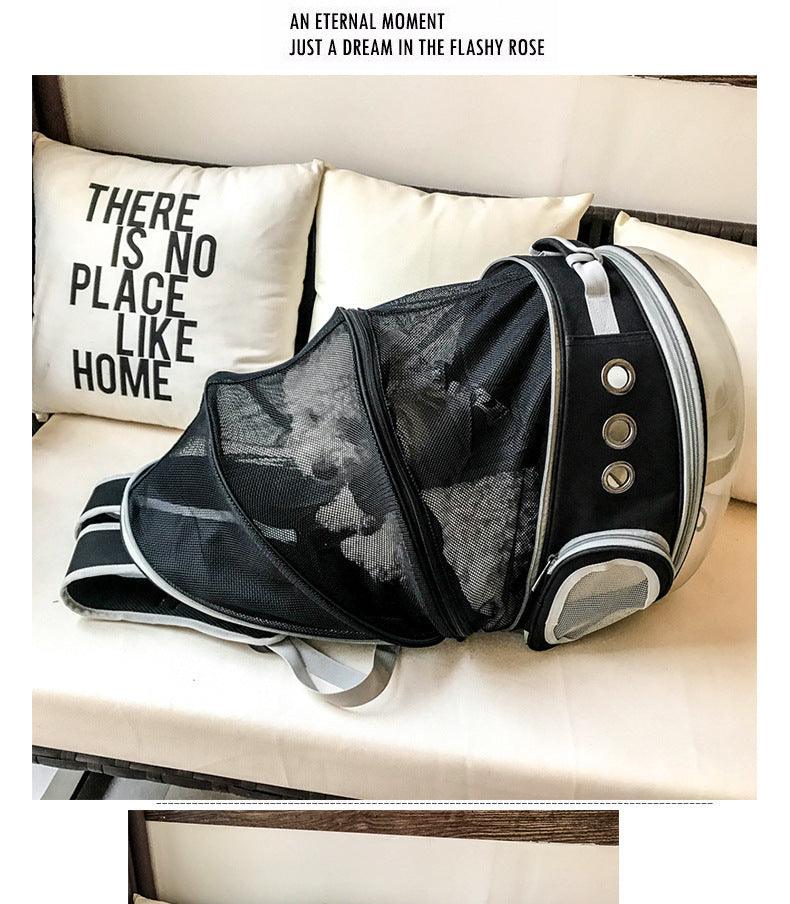 Portable Pet Puppy Backpack Carrier Bubble, New Space Capsule Design 360 Degree Sightseeing Rabbit Rucksack Handbag - Raee-Industries