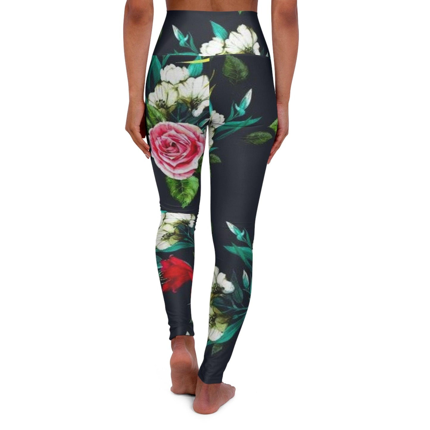 High Waisted Yoga Leggings - Raee-Industries