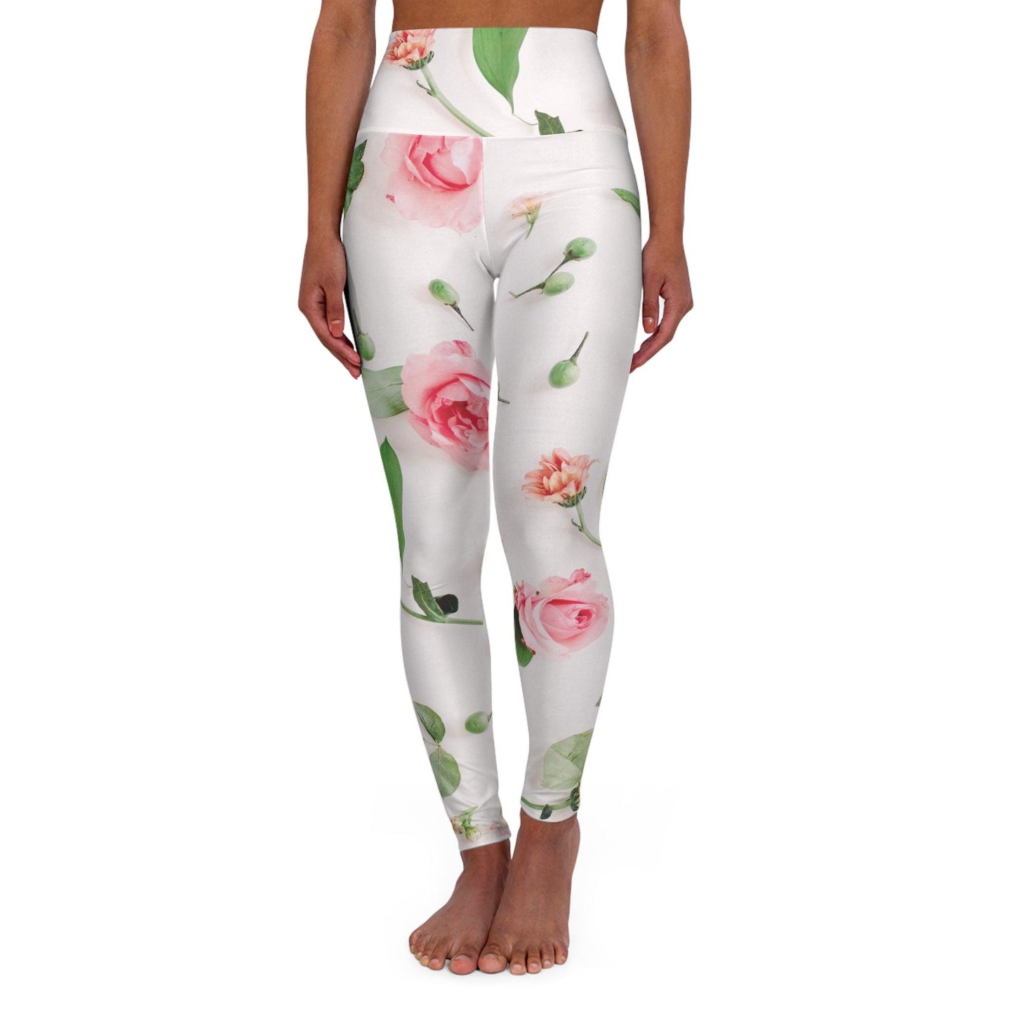 High Waisted Yoga Leggings - Raee-Industries