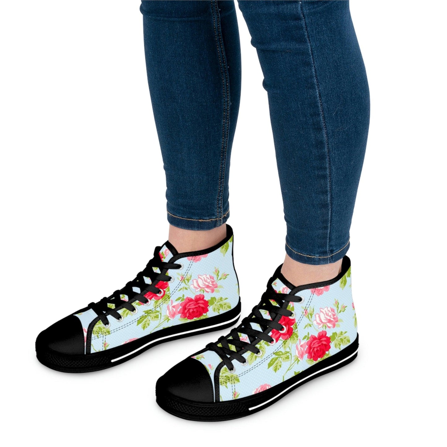 Women's High Top Sneakers - Raee-Industries