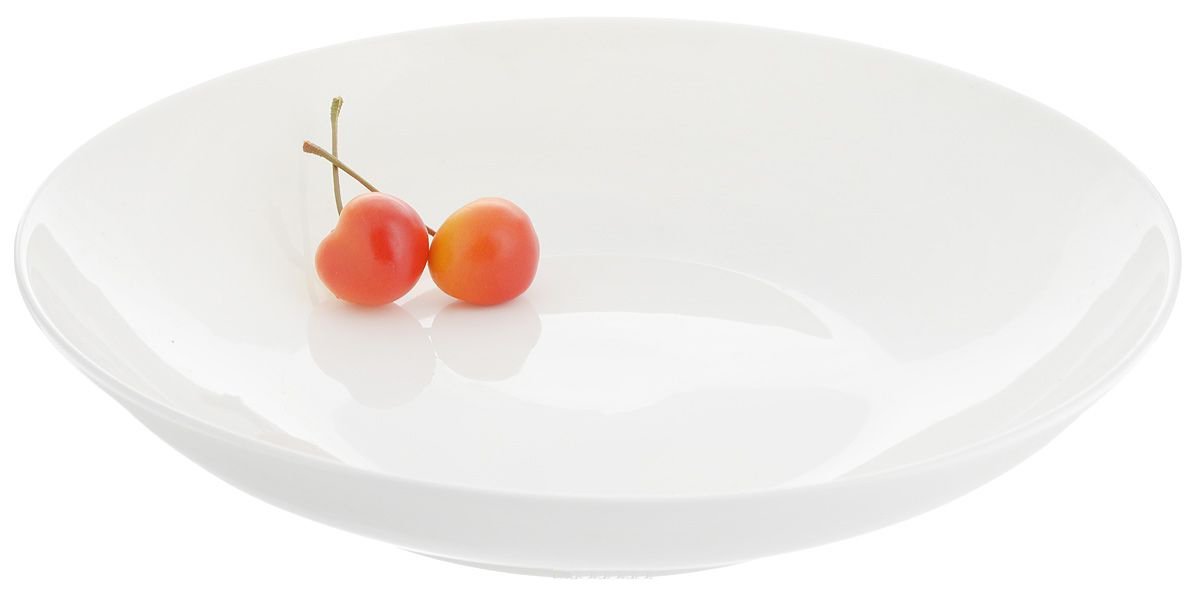 White Round Deep Plate 10" inch | 25.5 Cm