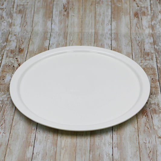 White Personal Pizza Plate 14" inch | 35.5 Cm