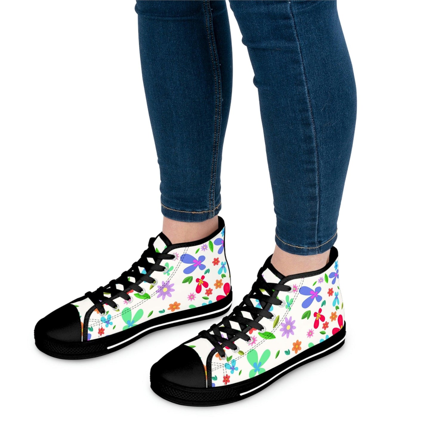 Women's High Top Sneakers - Raee-Industries