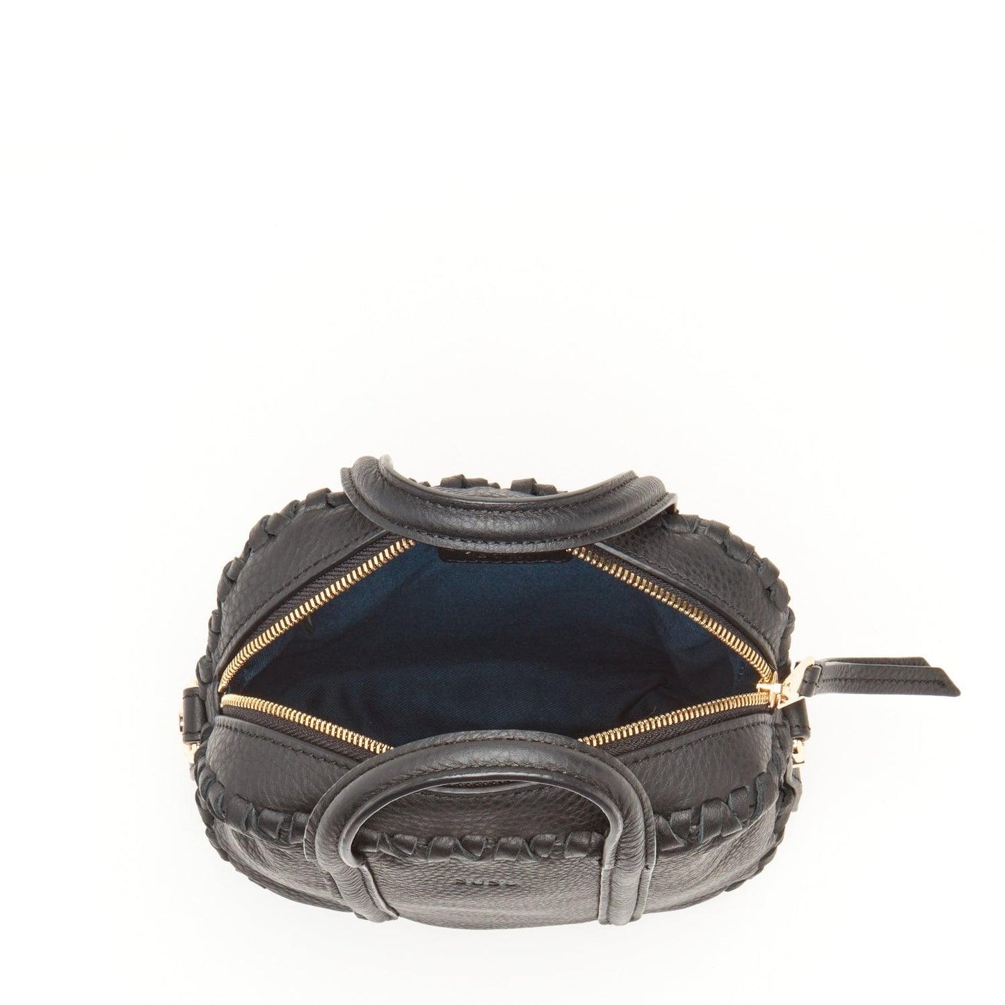 Evelyn Black Leather Crossbody Bag - Raee-Industries