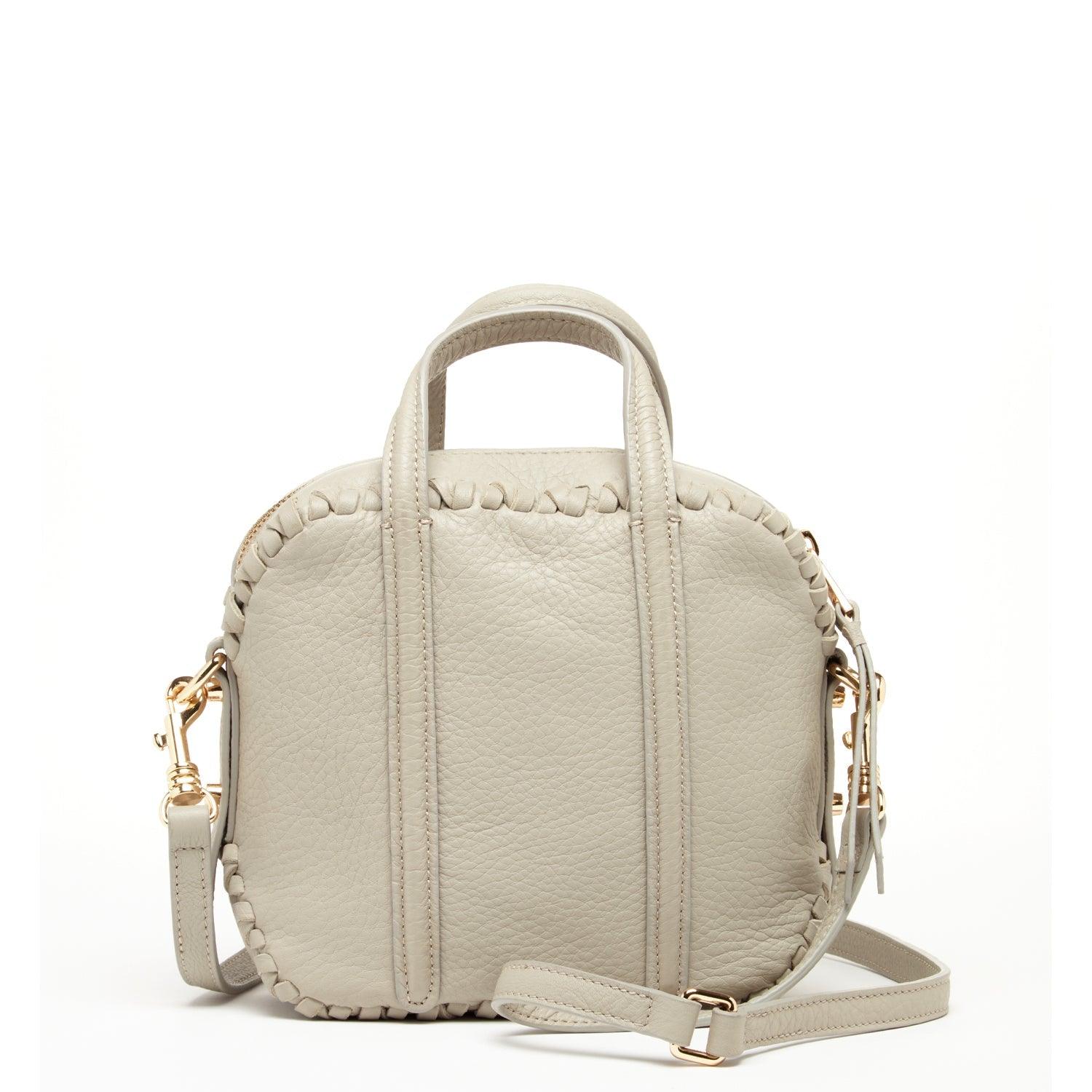 Evelyn Gray Leather Crossbody Bag - Raee-Industries