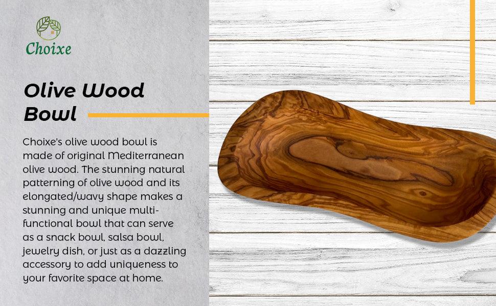 Mediterranean Olive Wood Multi-Purpose Bowl - Raee-Industries