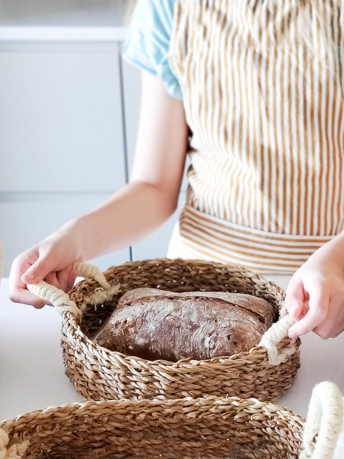 Savar Round Bread Basket - Raee-Industries